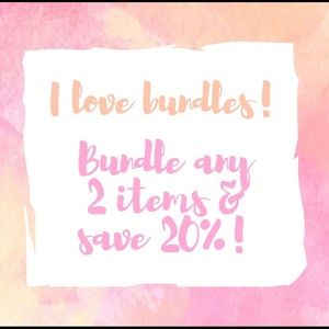 20% discount on bundles of two or more!